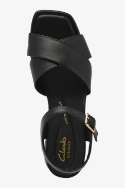 Clarks Sandaler med hæl Serina35 Cross D Black