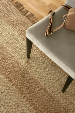 Classic Collection Jute- & Sisaltæpper>Jute-tæppe Stripes Naturligt Jute