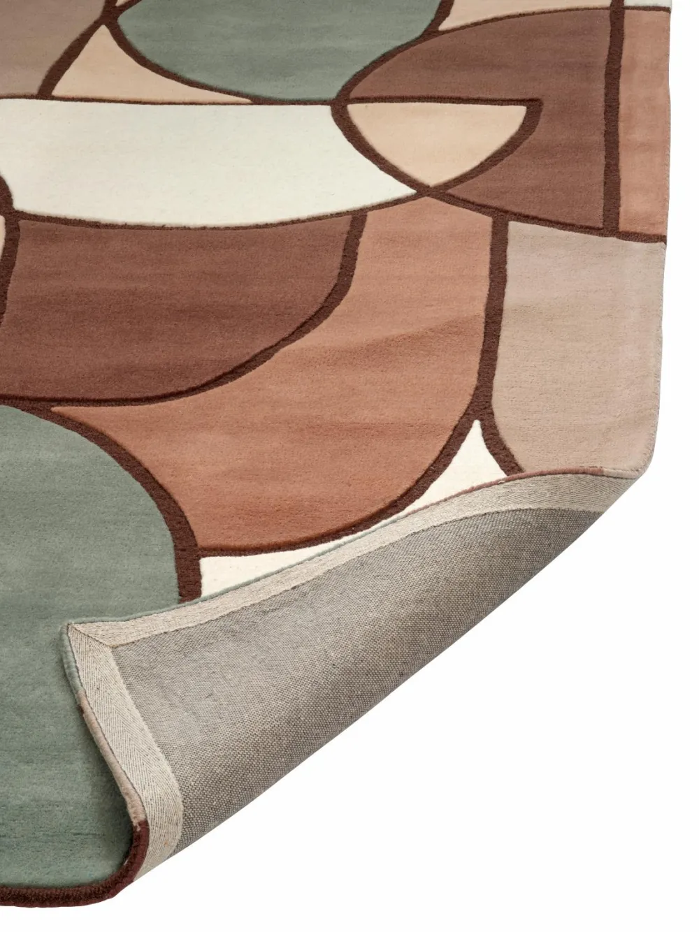 Classic Collection Uldtæppe Modern Abstract Multi Pastell Discount