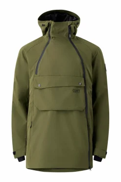 ColourWear Anorak M Foil Dk olive New