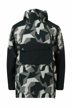 ColourWear Foil Anorak M Jackets Camo Grey Online
