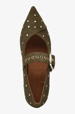 Copenhagen Shoes Ballerinasko>Ballerinasko Be Sure 099 Army