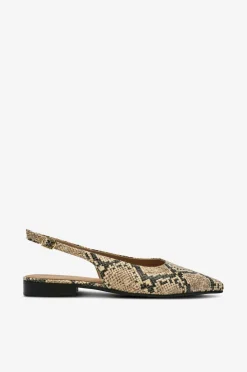 Copenhagen Shoes Slingback Forever And Ever 500 Black/cream Discount