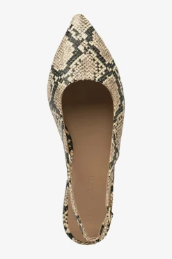 Copenhagen Shoes Slingback Forever And Ever 500 Black/cream Discount