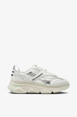 Copenhagen Studios Sneakers>Sneakers Cph54 Material Mix White/silver