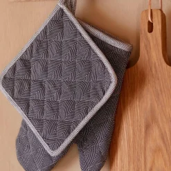 COSTA NOVA Køkkentekstiler>Grydehandske Alessa Black