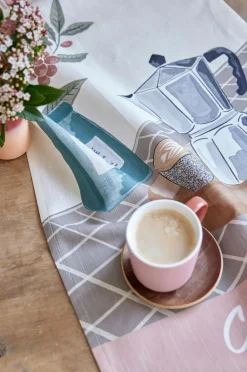 Coucke Køkkentekstiler>Køkkenhåndklæde Cafe Latte 50x76 Multi