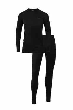 Craft Skiundertøj Core Dry Baselayer Set M 8155 - black Hot