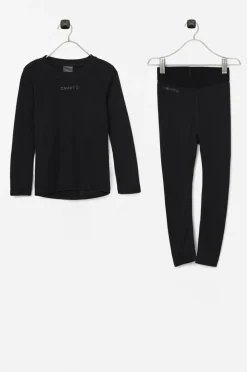 Craft Træningstøj>Undertøjssæt CORE Warm Baselayer Set JR Black