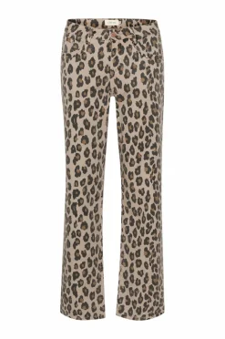 Cream Jeans>Jeans crLeona Jeans - Coco Fit Leopard Mix