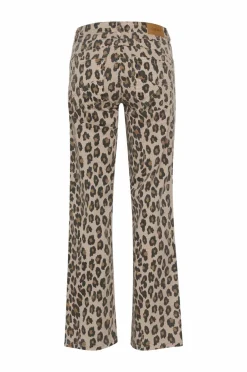 Cream Jeans>Jeans crLeona Jeans - Coco Fit Leopard Mix