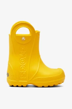 Crocs Regnstøvler Handle It Rain Boot T Yellow Sale