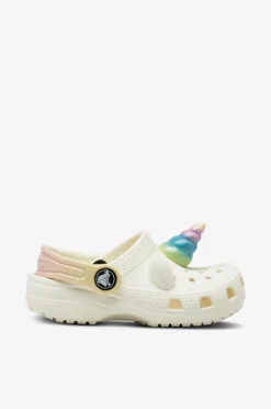 Crocs Sandaler>Sandaler Classic Iam Rainbow Unicorn Chalk