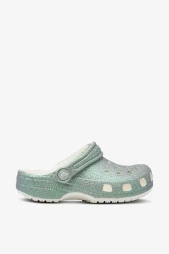 Crocs Hjemmesko>Tøfler Classic Iridescent Glitter Cgk White