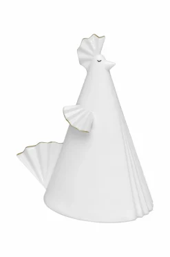 Cult Design Påskepynt>Dekoration Veckade Vera Hvid