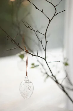 Cult Design Påskepynt>Dekoration Glasägg Gennemsigtig