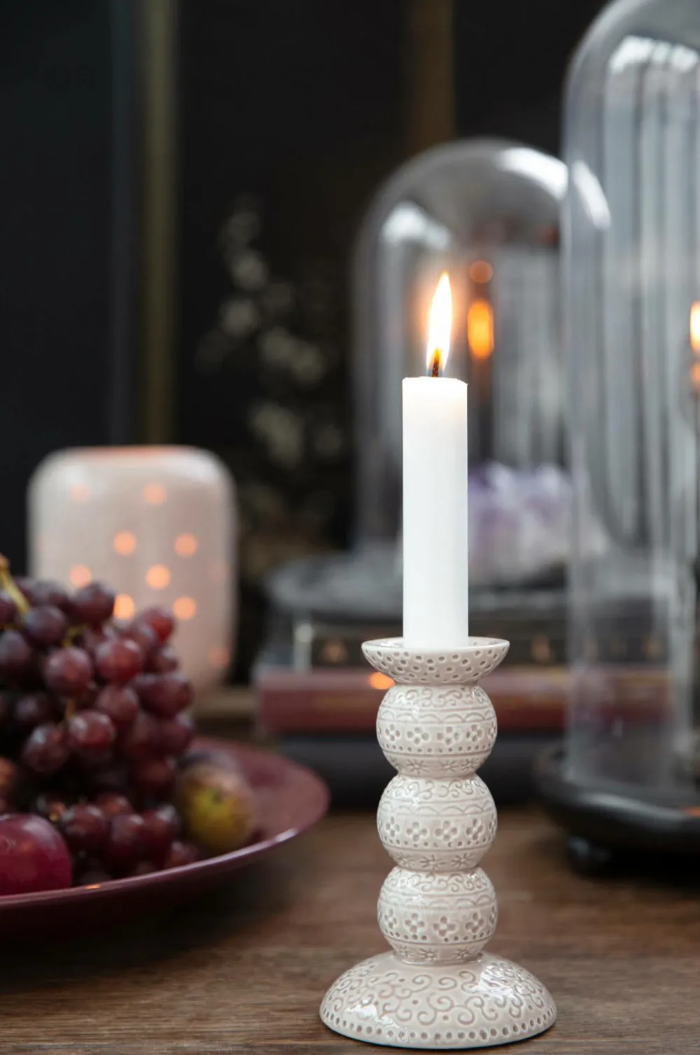 Cult Design Lysestager & Lanterner>Lysestage Orient Antik nougat