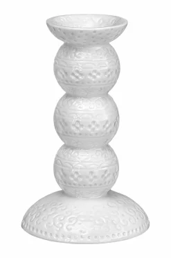 Cult Design Lysestager & Lanterner>Lysestage Orient Antik Hvid