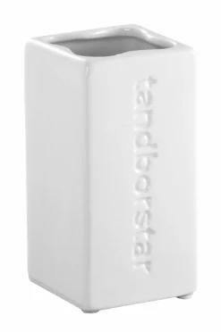 Cult Design Badeværelsestilbehør>Tandbørsteholder Kub White