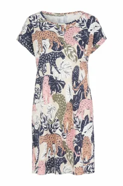 Damella Nattøj>Natkjole Soft Interlock Flerfarvet