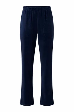 Damella Sæt Velour Suit Navy Clearance