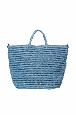 DAY ET Tasker>Taske Day Summer Straw Travel Bag 04925 Blue