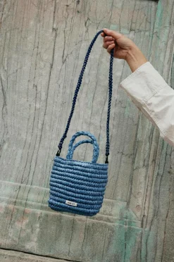 DAY ET Taske Day Summer Straw CB Bag 04925 Blue