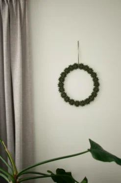 DBKD Julepynt>Krans af papirflager Grøn