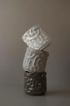 DBKD Krukke Swoon Lille højde 16 cm Shiny Dust New