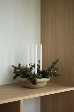 DBKD Twine tallerken-lysestage Beige Sale