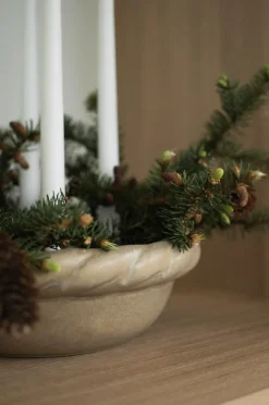 DBKD Twine tallerken-lysestage Beige Sale