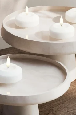 DeluxeHomeart Lys & Duft>Flydende LED fyrfadslys 6,1 cm 2 stk. Vit