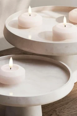 DeluxeHomeart Lys & Duft>Flydende LED fyrfadslys 6,1 cm 2 stk. Lyserød