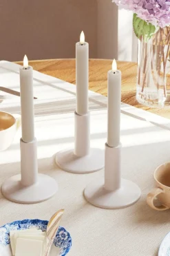 DeluxeHomeart LED Keglelys 2,2x15 cm 2 stk. Sand Hot