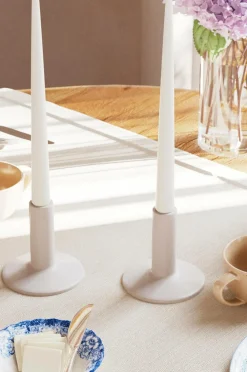 DeluxeHomeart LED Keglelys skinnende 2,2x28 cm 2 stk. Vit Best