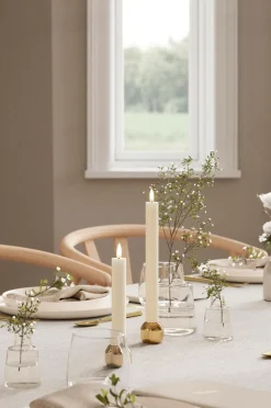 DeluxeHomeart LED-kronelys 2,2x24 cm 2 stk. Fløde Sale