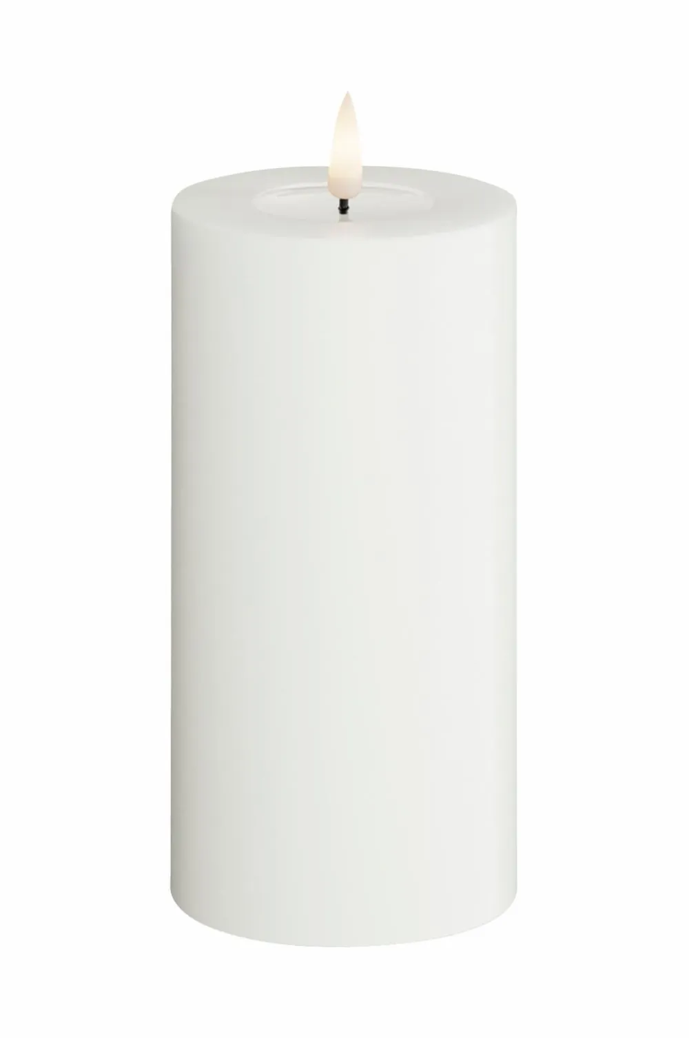 DeluxeHomeart LED-søjlelys 7,5x15 cm Vit Clearance