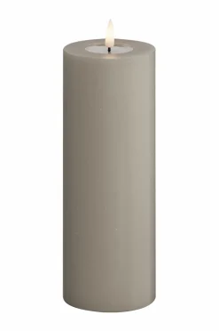 DeluxeHomeart LED-søjlelys 7,5x20 cm Sand Discount