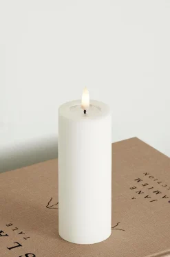 DeluxeHomeart LED-søjlelys 5x12,5 cm Vit Outlet