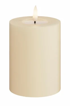DeluxeHomeart LED-søjlelys 7,5x10 cm Creme Online