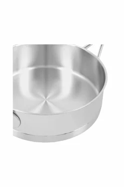 Demeyere Sauterpande med låg 24 cm, 2,8 l Atlantis 7 Nikkelpletteret messing