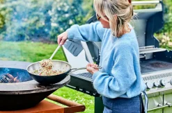 Demeyere Wok Sort 5, 30 cm Sort, sølv Sale