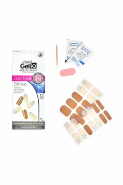 Depend Negle>Gel Iq Gel Nail Strips Sparkling Nude