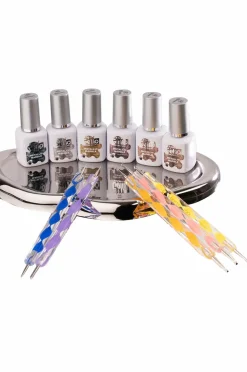 Depend Negle>Gel iQ Metallic Marble Pyrite