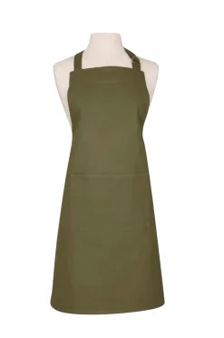 Dexam Forklæde til voksne Love Colour - olivengrøn Grønt Outlet