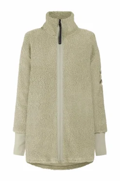 Didriksons Fleecejakke Sally Wns FZ 2 Wilted leaf Clearance