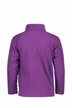 Didriksons Fleecetrøje Monte Kids Fullzip 10 Royal purple Clearance
