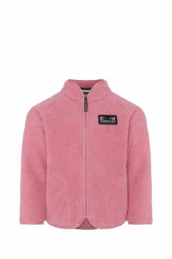 Didriksons Trøjer & Cardigans>Fleecetrøje Gibbs Kids Fullzip 2 Heather pink