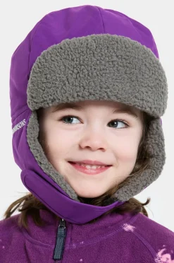 Didriksons Huer>Hue Biggles Cap 6 Royal purple