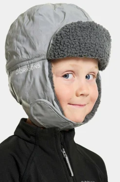 Didriksons Hue Biggles Refl Cap Sølvfarvet New